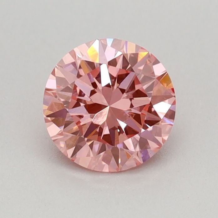Loose Diamond - ROUND 0.49ct Fancy Vivid Pink VS1: Loose Diamond - ROUND 0.49ct Fancy Vivid Pink VS1 Source: This is a real non-mined Diamond that has been grown in a lab Shape: ROUND Carats: 0.49 Color: Fancy Vivid Pink Certification: IGI Video: