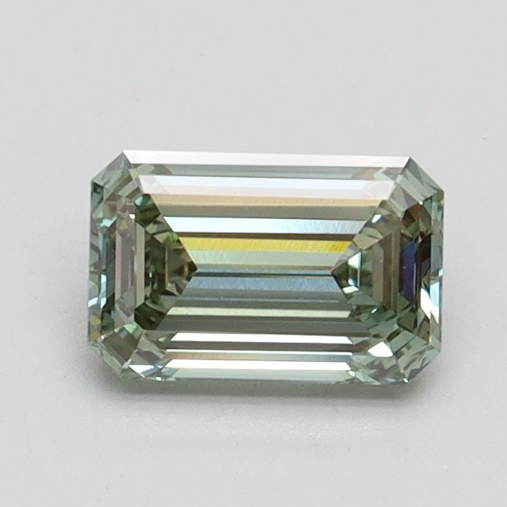 Loose Diamond - EMERALD 0.85ct Fancy Intense Green VVS2 (1 of 1)