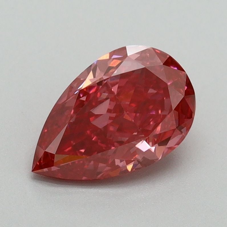 Loose Diamond - PEAR 1.13ct Fancy Vivid Red VVS2 (1 of 1)