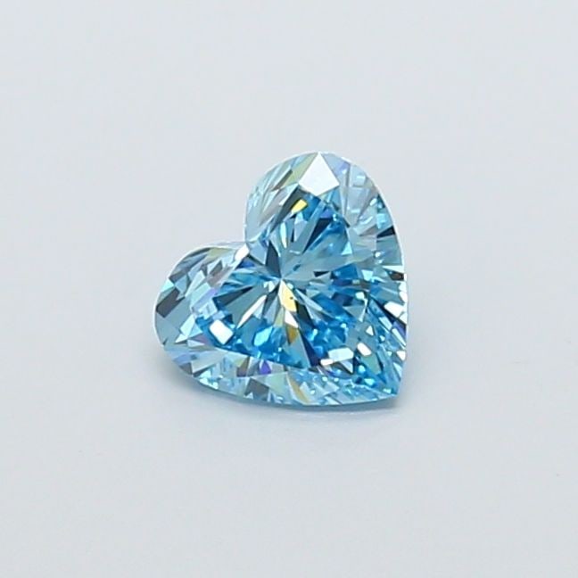 Loose Diamond - HEART 1.0ct Fancy Vivid Blue VS1: Loose Diamond - HEART 1.0ct Fancy Vivid Blue VS1 Source: This is a real non-mined Diamond that has been grown in a lab Shape: HEART Carats: 1.0 Color: Fancy Vivid Blue Certification: IGI Video: