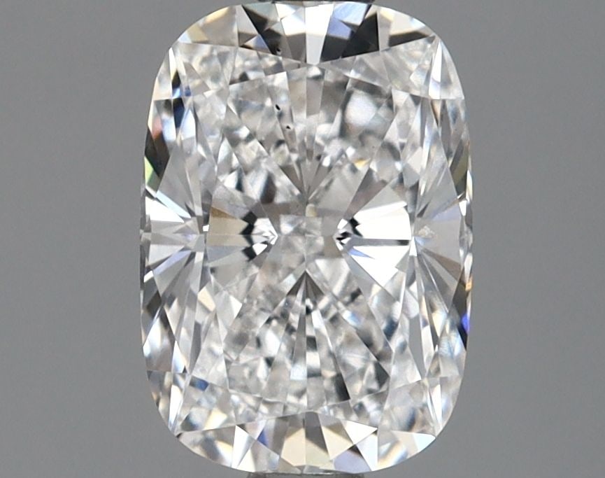 Loose Diamond - CUSHION BRILLIANT 1.53ct E VS2: Loose Diamond - CUSHION BRILLIANT 1.53ct E VS2 Source: This is a real non-mined Diamond that has been grown in a lab Shape: CUSHION BRILLIANT Carats: 1.53 Color: E Clarity: VS2 Certification: IGI Vide