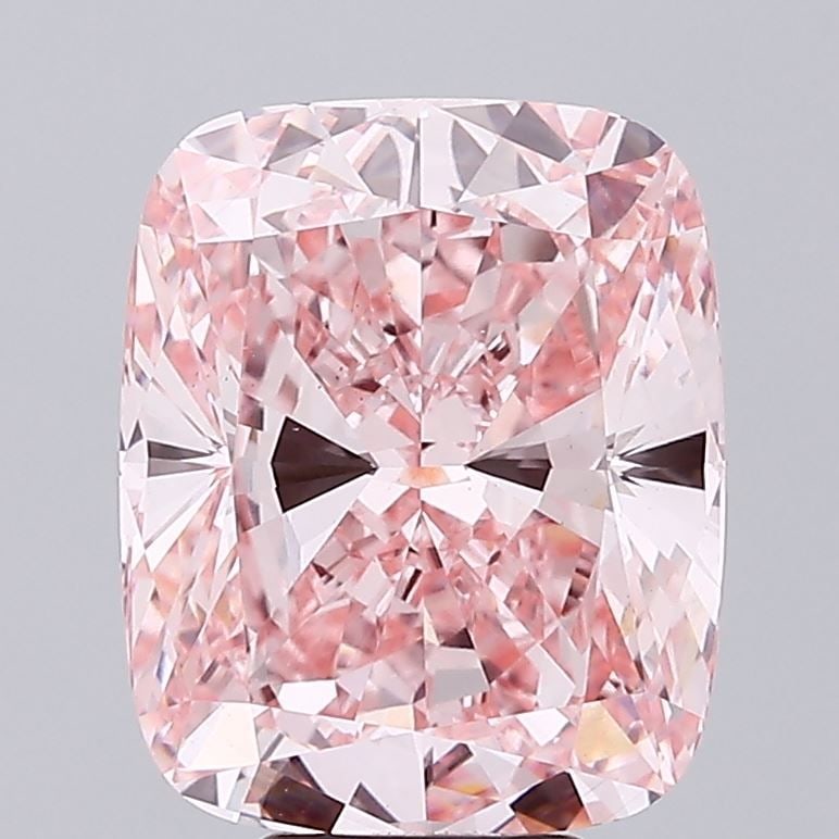 Loose Diamond - CUSHION MODIFIED 8.45ct Fancy Vivid Pink VS1: Loose Diamond - CUSHION MODIFIED 8.45ct Fancy Vivid Pink VS1 Source: This is a real non-mined Diamond that has been grown in a lab Shape: CUSHION MODIFIED Carats: 8.45 Color: Fancy Vivid Pink Certific
