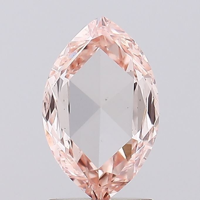 Loose Diamond - MARQUISE 1.55ct Fancy Light Pinkish Brown VS1: Loose Diamond - MARQUISE 1.55ct Fancy Light Pinkish Brown VS1 Source: This is a real non-mined Diamond that has been grown in a lab Shape: MARQUISE Carats: 1.55 Color: Fancy Light Pinkish Brown Certif
