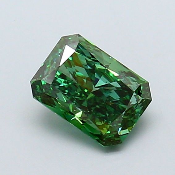 Loose Diamond - RADIANT 1.5ct Fancy Vivid Green VS2 (1 of 1)
