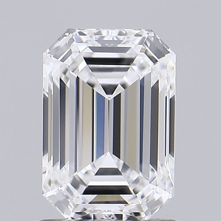 Loose Diamond - EMERALD 1.42ct D IF: Loose Diamond - EMERALD 1.42ct D IF Source: This is a real non-mined Diamond that has been grown in a lab Shape: EMERALD Carats: 1.42 Color: D Clarity: IF Certification: IGI Video: