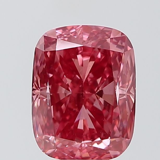 Loose Diamond - CUSHION BRILLIANT 3.04ct Fancy Vivid Pink VS2: Loose Diamond - CUSHION BRILLIANT 3.04ct Fancy Vivid Pink VS2 Source: This is a real non-mined Diamond that has been grown in a lab Shape: CUSHION BRILLIANT Carats: 3.04 Color: Fancy Vivid Pink Certif
