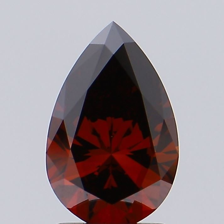 Loose Diamond - PEAR 1.42ct Fancy Deep Orange VS1: Loose Diamond - PEAR 1.42ct Fancy Deep Orange VS1 Source: This is a real non-mined Diamond that has been grown in a lab Shape: PEAR Carats: 1.42 Color: Fancy Deep Orange Certification: IGI Video: