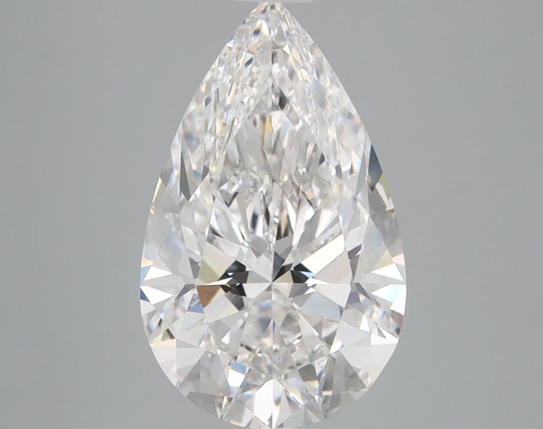 Loose Diamond - PEAR 3.08ct D VVS2: Loose Diamond - PEAR 3.08ct D VVS2 Source: This is a real non-mined Diamond that has been grown in a lab Shape: PEAR Carats: 3.08 Color: D Clarity: VVS2 Certification: IGI Video: