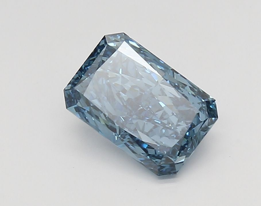 Loose Diamond - RADIANT 1.61ct Fancy Vivid Blue VS1: Loose Diamond - RADIANT 1.61ct Fancy Vivid Blue VS1 Source: This is a real non-mined Diamond that has been grown in a lab Shape: RADIANT Carats: 1.61 Color: Fancy Vivid Blue Certification: IGI Video: