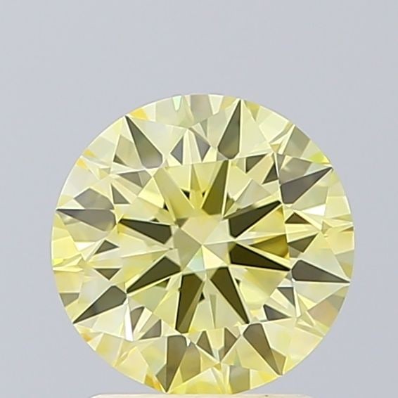 Ideal Loose Diamond - ROUND 1.52ct Fancy Intense Yellow VVS1: Ideal Loose Diamond - ROUND 1.52ct Fancy Intense Yellow VVS1 Source: This is a real non-mined Diamond that has been grown in a lab Shape: ROUND Carats: 1.52 Color: Fancy Intense Yellow Certification: