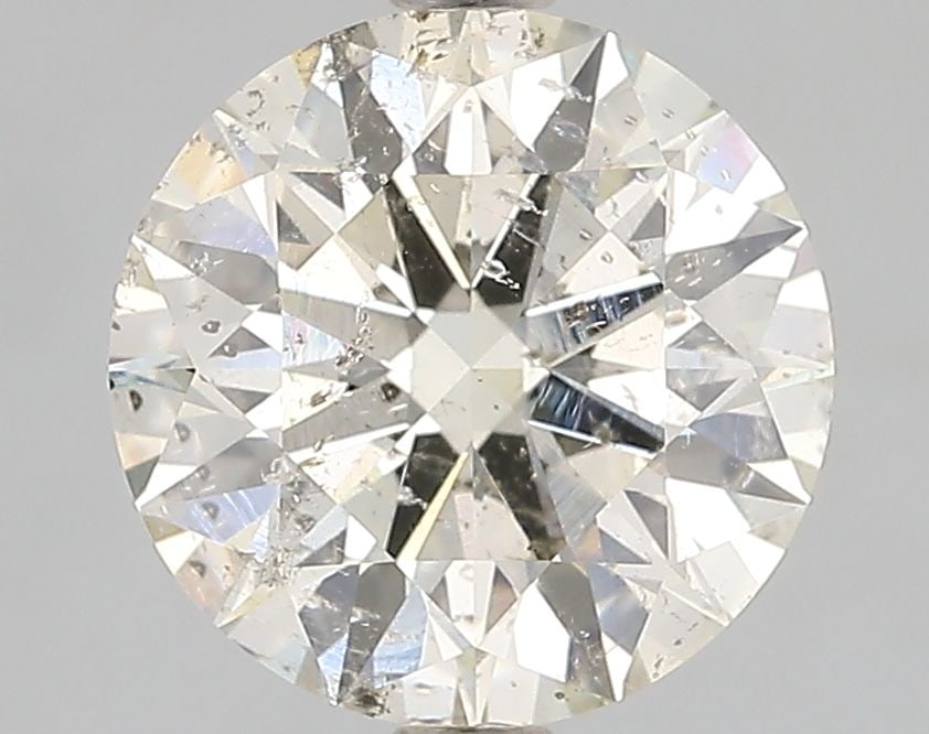 Loose Diamond - ROUND 2.33ct N I1: Loose Diamond - ROUND 2.33ct N I1 Source: Natural Shape: ROUND Carats: 2.33 Color: N Clarity: I1 Certification: GIA Video: