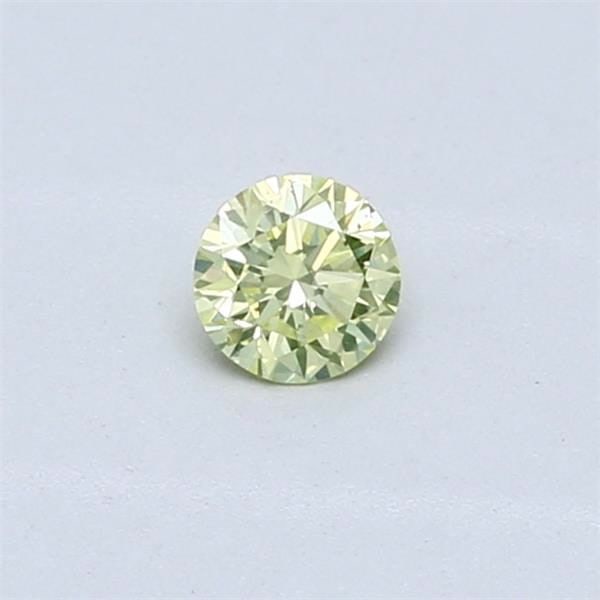 Loose Diamond - ROUND 0.2ct Fancy Yellow Green SI1: Loose Diamond - ROUND 0.2ct Fancy Yellow Green SI1 Source: Natural Shape: ROUND Carats: 0.2 Color: Fancy Yellow Green Certification: GIA Video: