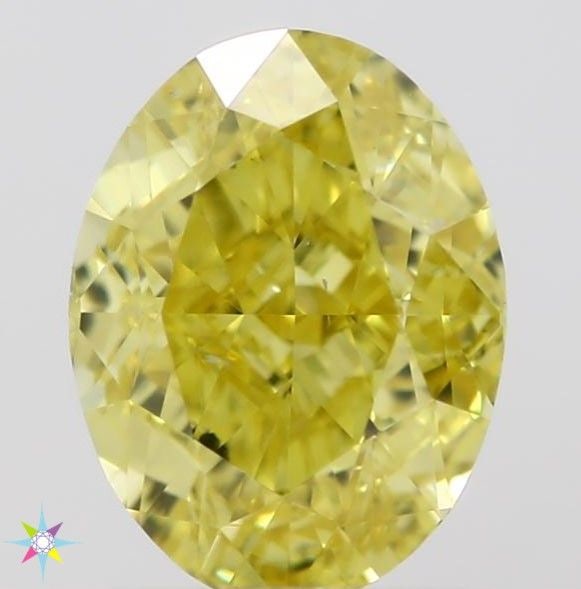 Loose Diamond - OVAL 0.53ct Fancy Vivid Yellow SI1: Loose Diamond - OVAL 0.53ct Fancy Vivid Yellow SI1 Source: Natural Shape: OVAL Carats: 0.53 Color: Fancy Vivid Yellow Certification: GIA Video: