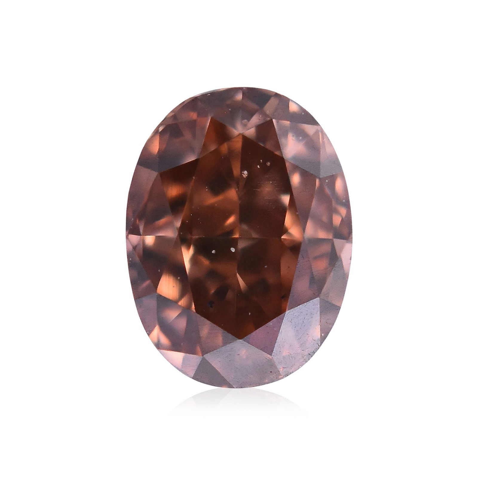 Loose Diamond - OVAL 0.27ct Fancy Deep Pink Brown SI1: Loose Diamond - OVAL 0.27ct Fancy Deep Pink Brown SI1 Source: Natural Shape: OVAL Carats: 0.27 Color: Fancy Deep Pink Brown Certification: GIA Video: