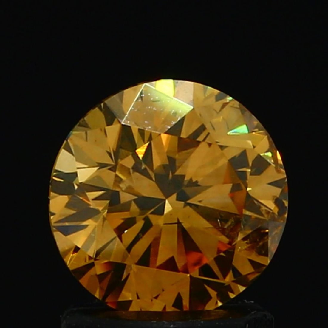 Loose Diamond - ROUND 1.2ct Fancy Brownish Brown Yellow: Loose Diamond - ROUND 1.2ct Fancy Brownish Brown Yellow Source: Natural Shape: ROUND Carats: 1.2 Color: Fancy Brownish Brown Yellow Certification: GIA Video: