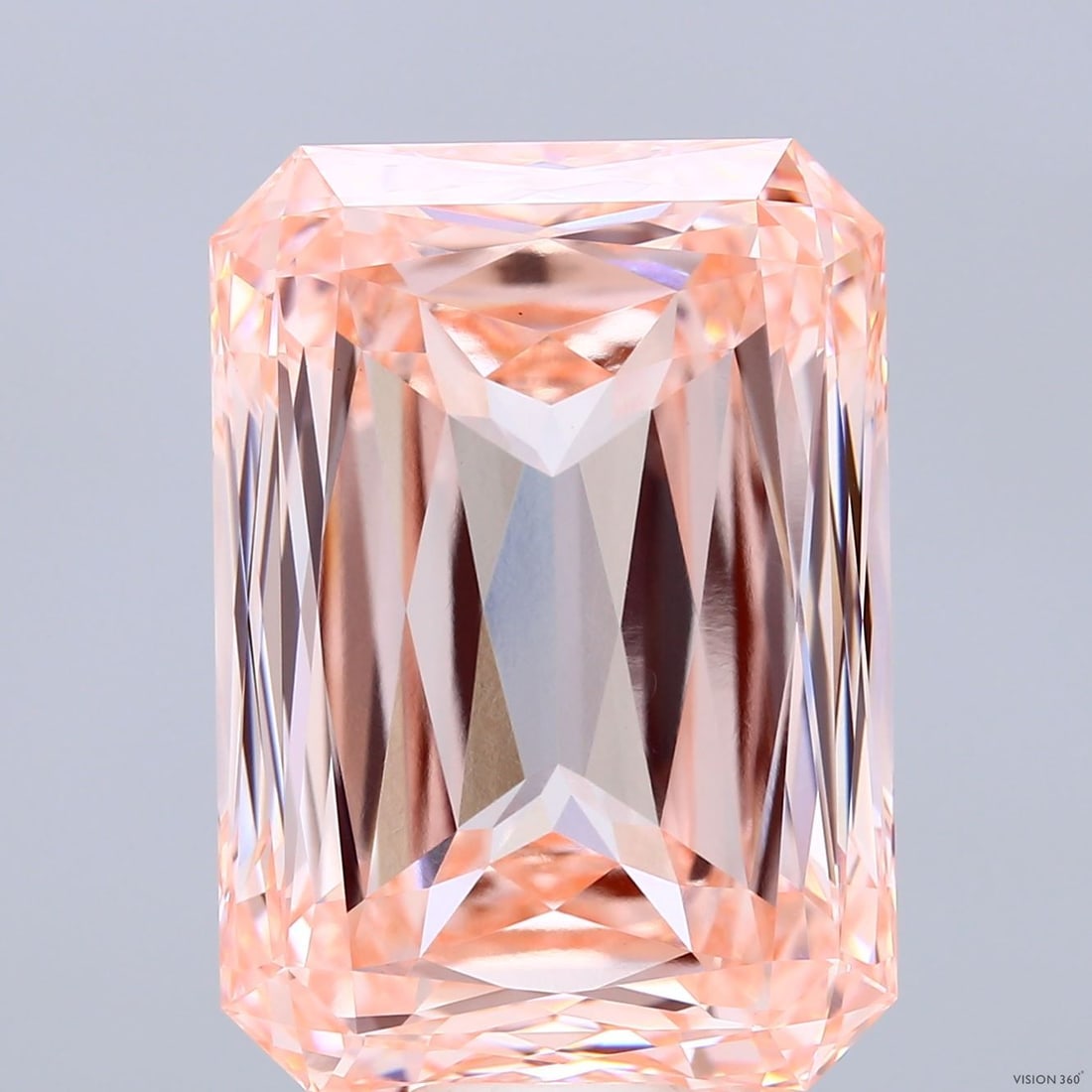 Loose Diamond - RADIANT 19.1ct Fancy Intense Pink VVS2: Loose Diamond - RADIANT 19.1ct Fancy Intense Pink VVS2 Source: This is a real non-mined Diamond that has been grown in a lab Shape: RADIANT Carats: 19.1 Color: Fancy Intense Pink Certification: IGI Vi