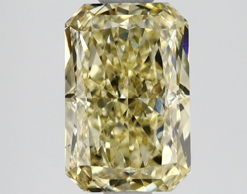 Loose Diamond - RADIANT 1.69ct Fancy Intense Yellow SI1: Loose Diamond - RADIANT 1.69ct Fancy Intense Yellow SI1 Source: This is a real non-mined Diamond that has been grown in a lab Shape: RADIANT Carats: 1.69 Color: Fancy Intense Yellow Certification: IGI