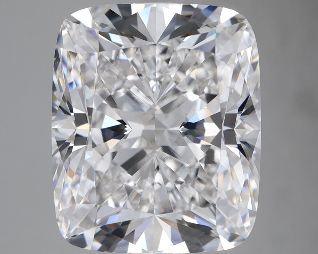 Loose Diamond - CUSHION BRILLIANT 9.07ct F VS1: Loose Diamond - CUSHION BRILLIANT 9.07ct F VS1 Source: This is a real non-mined Diamond that has been grown in a lab Shape: CUSHION BRILLIANT Carats: 9.07 Color: F Clarity: VS1 Certification: IGI Vide