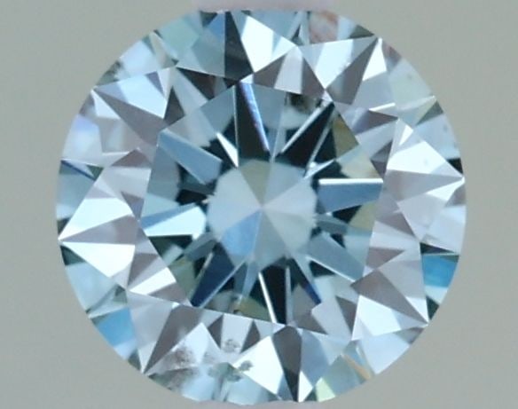 Loose Diamond - ROUND 0.7ct Fancy Greenish Blue SI1: Loose Diamond - ROUND 0.7ct Fancy Greenish Blue SI1 Source: This is a real non-mined Diamond that has been grown in a lab Shape: ROUND Carats: 0.7 Color: Fancy Greenish Blue Certification: IGI Video:
