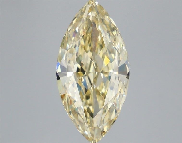 Loose Diamond - MARQUISE 5.08ct Fancy Yellow VVS2: Loose Diamond - MARQUISE 5.08ct Fancy Yellow VVS2 Source: This is a real non-mined Diamond that has been grown in a lab Shape: MARQUISE Carats: 5.08 Color: Fancy Yellow Certification: IGI Video: