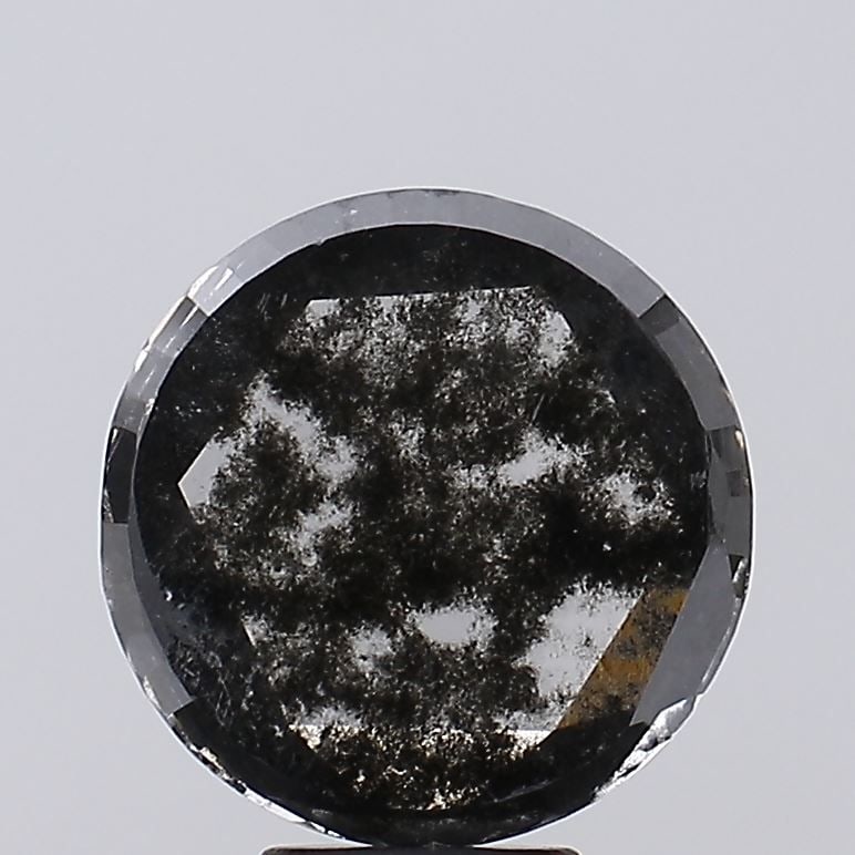 Loose Diamond - ROSE 5.23ct Salt and Pepper I3: Loose Diamond - ROSE 5.23ct Salt and Pepper I3 Source: This is a real non-mined Diamond that has been grown in a lab Shape: ROSE Carats: 5.23 Color: Salt and Pepper Certification: NONE Video: