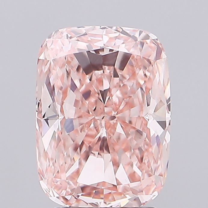 Loose Diamond - CUSHION MODIFIED 3.11ct Fancy Pink VS1: Loose Diamond - CUSHION MODIFIED 3.11ct Fancy Pink VS1 Source: This is a real non-mined Diamond that has been grown in a lab Shape: CUSHION MODIFIED Carats: 3.11 Color: Fancy Pink Certification: IGI V