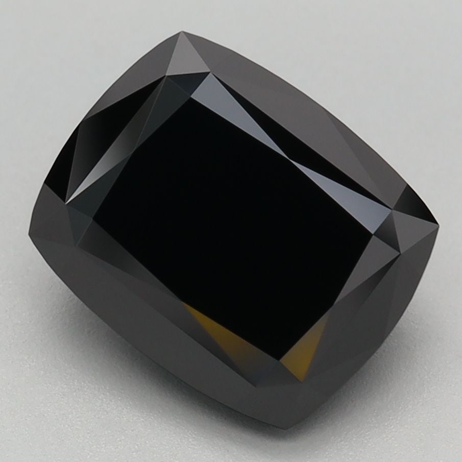 Loose Diamond - CUSHION BRILLIANT 2.58ct Fancy Black: Loose Diamond - CUSHION BRILLIANT 2.58ct Fancy Black Source: This is a real non-mined Diamond that has been grown in a lab Shape: CUSHION BRILLIANT Carats: 2.58 Color: Fancy Black Certification: IGI V