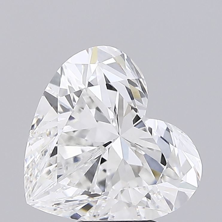 Loose Diamond - HEART 5.07ct E VVS2: Loose Diamond - HEART 5.07ct E VVS2 Source: This is a real non-mined Diamond that has been grown in a lab Shape: HEART Carats: 5.07 Color: E Clarity: VVS2 Certification: IGI Video: