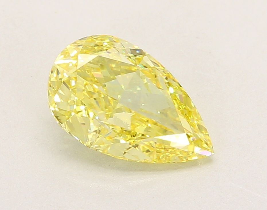 Loose Diamond - PEAR 2.12ct Fancy Intense Yellow VVS2: Loose Diamond - PEAR 2.12ct Fancy Intense Yellow VVS2 Source: This is a real non-mined Diamond that has been grown in a lab Shape: PEAR Carats: 2.12 Color: Fancy Intense Yellow Certification: IGI Vide