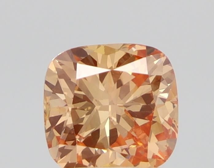 Loose Diamond - CUSHION BRILLIANT 0.77ct Fancy Orange VS1: Loose Diamond - CUSHION BRILLIANT 0.77ct Fancy Orange VS1 Source: This is a real non-mined Diamond that has been grown in a lab Shape: CUSHION BRILLIANT Carats: 0.77 Color: Fancy Orange Certification: