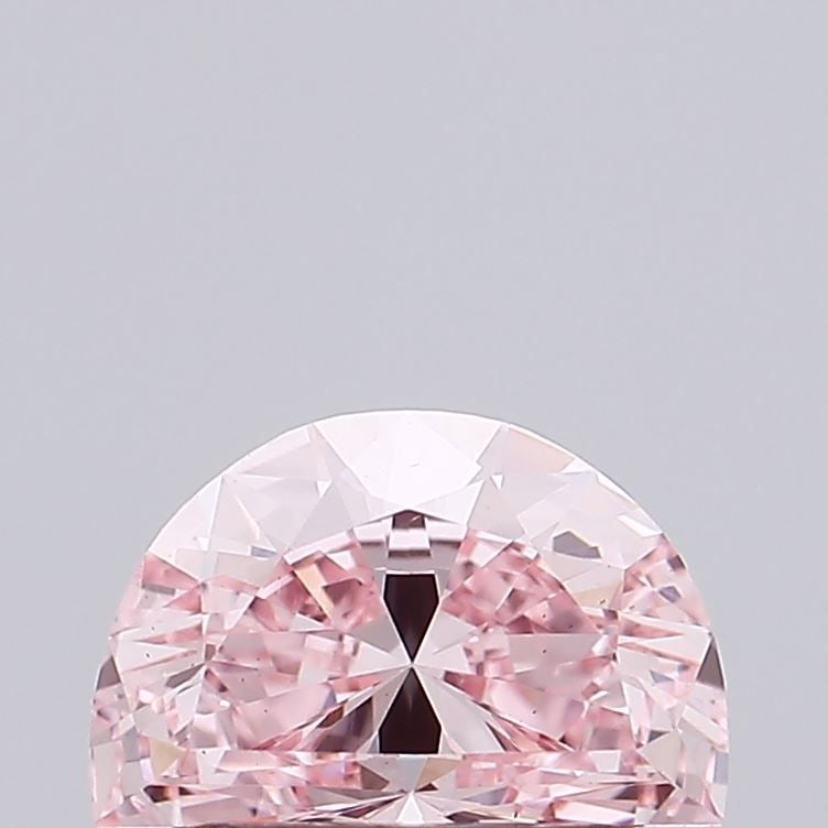 Loose Diamond - HALF MOON 0.91ct Fancy Intense Pink VS2: Loose Diamond - HALF MOON 0.91ct Fancy Intense Pink VS2 Source: This is a real non-mined Diamond that has been grown in a lab Shape: HALF MOON Carats: 0.91 Color: Fancy Intense Pink Certification: IGI