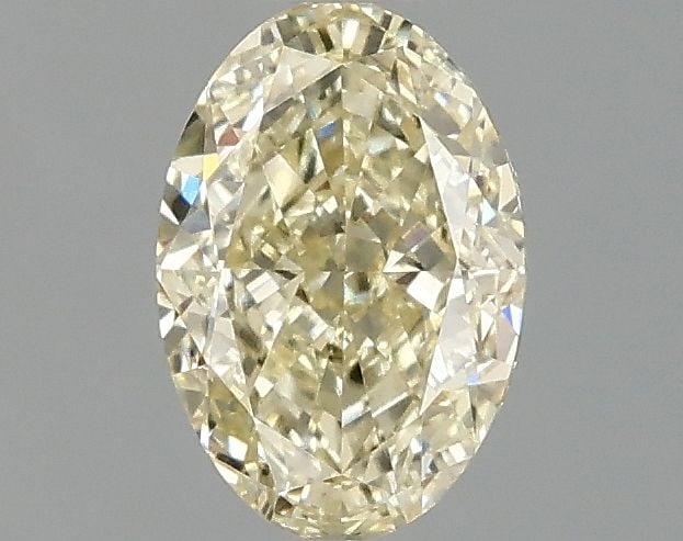 Loose Diamond - OVAL 1.02ct Fancy Light Yellow VS2: Loose Diamond - OVAL 1.02ct Fancy Light Yellow VS2 Source: This is a real non-mined Diamond that has been grown in a lab Shape: OVAL Carats: 1.02 Color: Fancy Light Yellow Certification: IGI Video:
