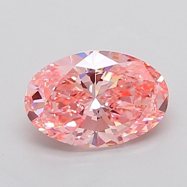 Loose Diamond - OVAL 2.5ct Fancy Vivid Pink VVS2: Loose Diamond - OVAL 2.5ct Fancy Vivid Pink VVS2 Source: This is a real non-mined Diamond that has been grown in a lab Shape: OVAL Carats: 2.5 Color: Fancy Vivid Pink Certification: IGI The Diamond De