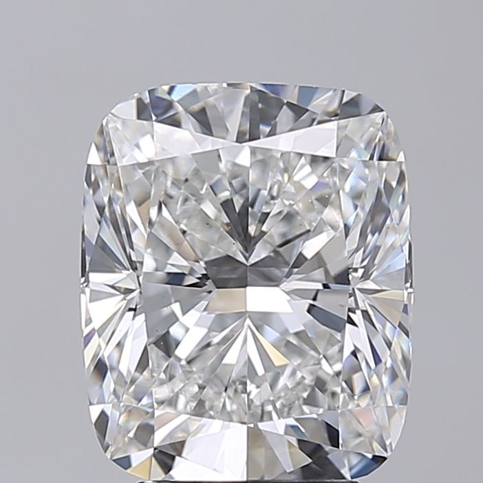 Loose Diamond - CUSHION BRILLIANT 4.01ct F VS1: Loose Diamond - CUSHION BRILLIANT 4.01ct F VS1 Source: This is a real non-mined Diamond that has been grown in a lab Shape: CUSHION BRILLIANT Carats: 4.01 Color: F Clarity: VS1 Certification: NONE Vid