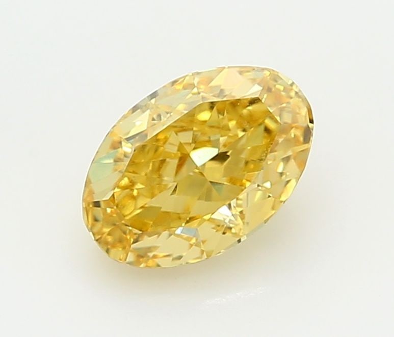 Loose Diamond - OVAL 2.02ct Fancy Vivid Yellow VVS1: Loose Diamond - OVAL 2.02ct Fancy Vivid Yellow VVS1 Source: This is a real non-mined Diamond that has been grown in a lab Shape: OVAL Carats: 2.02 Color: Fancy Vivid Yellow Certification: IGI Video: