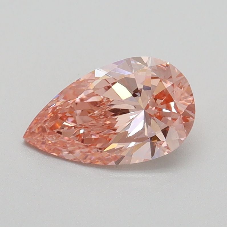 Loose Diamond - PEAR 0.74ct Fancy Intense Pink VS1: Loose Diamond - PEAR 0.74ct Fancy Intense Pink VS1 Source: This is a real non-mined Diamond that has been grown in a lab Shape: PEAR Carats: 0.74 Color: Fancy Intense Pink Certification: IGI Video: