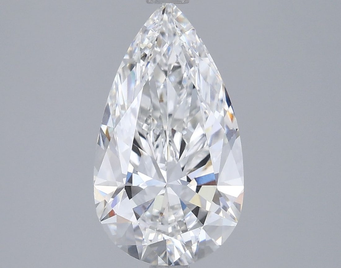 Loose Diamond - PEAR 2.59ct E VVS1: Loose Diamond - PEAR 2.59ct E VVS1 Source: This is a real non-mined Diamond that has been grown in a lab Shape: PEAR Carats: 2.59 Color: E Clarity: VVS1 Certification: IGI Video:
