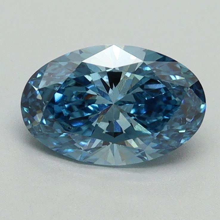 Loose Diamond - OVAL 1.0ct Fancy Vivid Blue VS1: Loose Diamond - OVAL 1.0ct Fancy Vivid Blue VS1 Source: This is a real non-mined Diamond that has been grown in a lab Shape: OVAL Carats: 1.0 Color: Fancy Vivid Blue Certification: IGI Video: