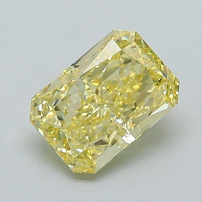 Loose Diamond - RADIANT 1.01ct Fancy Intense Yellow VS2: Loose Diamond - RADIANT 1.01ct Fancy Intense Yellow VS2 Source: This is a real non-mined Diamond that has been grown in a lab Shape: RADIANT Carats: 1.01 Color: Fancy Intense Yellow Certification: IGI