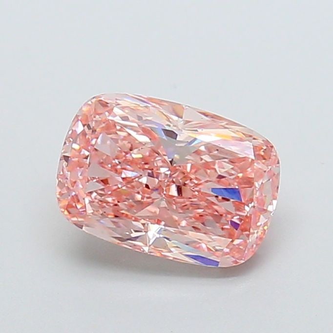 Loose Diamond - CUSHION MODIFIED 2.55ct Fancy Intense Pink VS2: Loose Diamond - CUSHION MODIFIED 2.55ct Fancy Intense Pink VS2 Source: This is a real non-mined Diamond that has been grown in a lab Shape: CUSHION MODIFIED Carats: 2.55 Color: Fancy Intense Pink Cert
