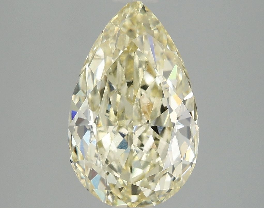 Loose Diamond - PEAR 3.04ct Fancy Intense Yellow VS1: Loose Diamond - PEAR 3.04ct Fancy Intense Yellow VS1 Source: This is a real non-mined Diamond that has been grown in a lab Shape: PEAR Carats: 3.04 Color: Fancy Intense Yellow Certification: IGI Video