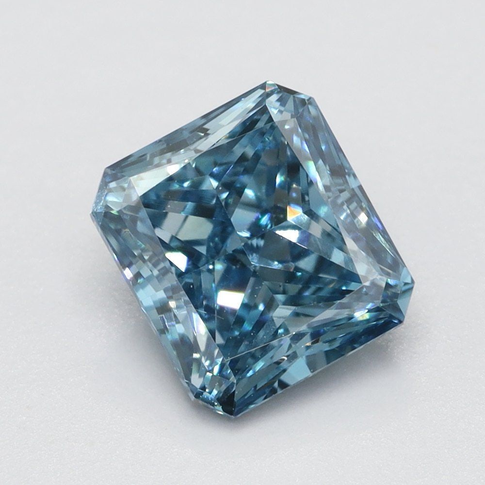 Loose Diamond - RADIANT 1.01ct Fancy Vivid Blue VS2 (1 of 1)