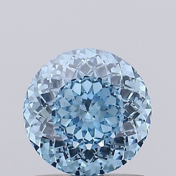 Loose Diamond - ROUND 1.03ct Fancy Vivid Blue VS2 (1 of 1)