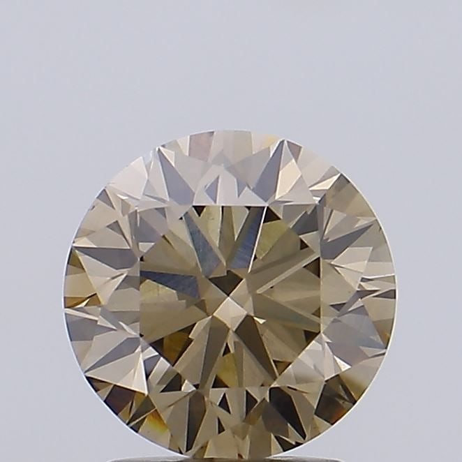 Loose Diamond - ROUND 2.04ct Fancy Light Brown Yellow VS2 (1 of 1)