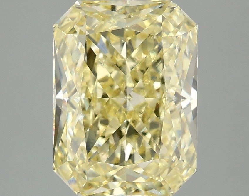 Loose Diamond - RADIANT 3.08ct Fancy Intense Yellow VS1: Loose Diamond - RADIANT 3.08ct Fancy Intense Yellow VS1 Source: This is a real non-mined Diamond that has been grown in a lab Shape: RADIANT Carats: 3.08 Color: Fancy Intense Yellow Certification: IGI