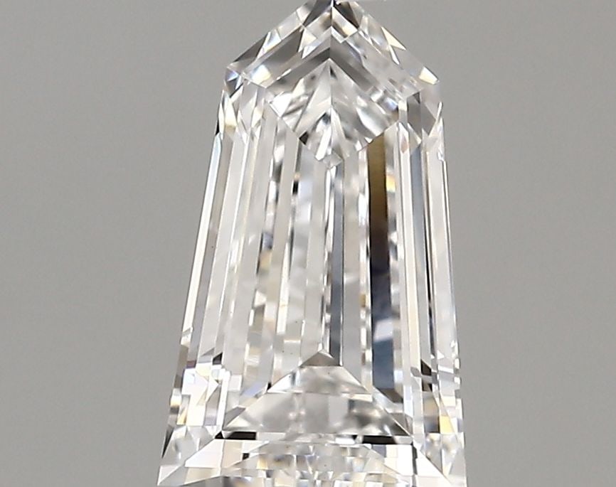 Loose Diamond - BULLET 1.02ct D VVS2: Loose Diamond - BULLET 1.02ct D VVS2 Source: This is a real non-mined Diamond that has been grown in a lab Shape: BULLET Carats: 1.02 Color: D Clarity: VVS2 Certification: IGI Video: