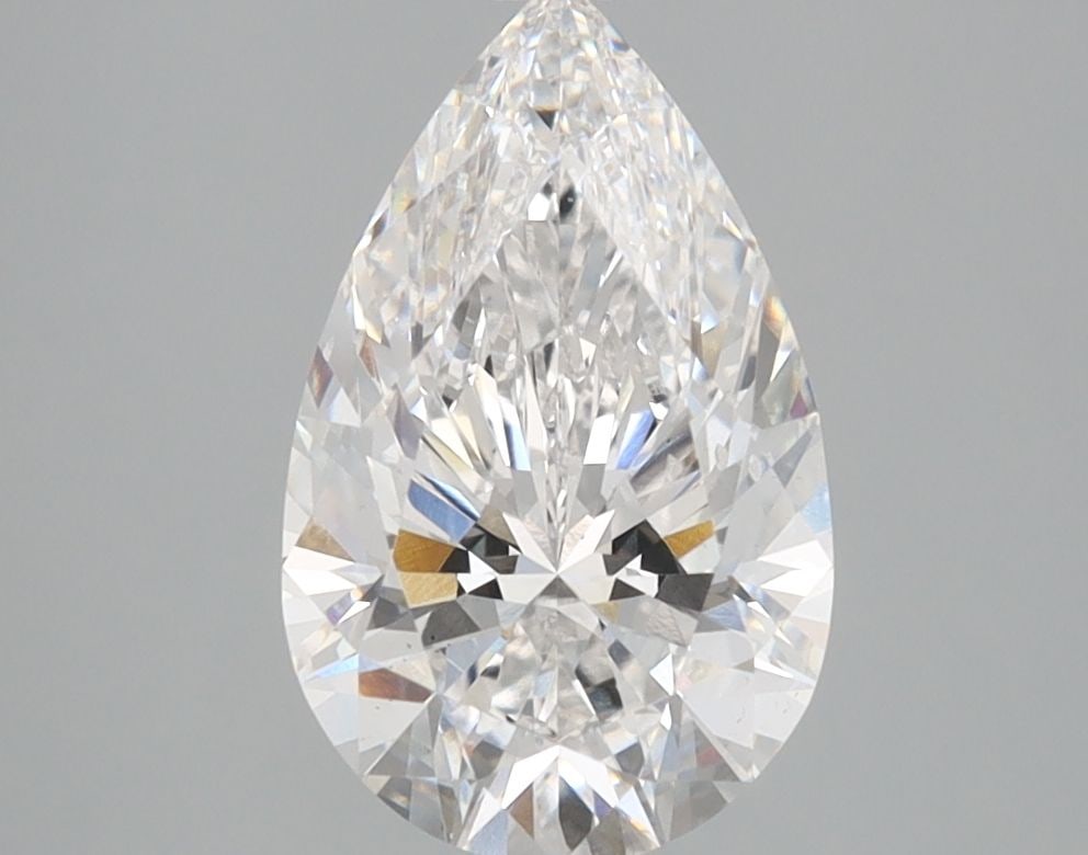 Loose Diamond - PEAR 2.01ct D VS2: Loose Diamond - PEAR 2.01ct D VS2 Source: This is a real non-mined Diamond that has been grown in a lab Shape: PEAR Carats: 2.01 Color: D Clarity: VS2 Certification: IGI Video: