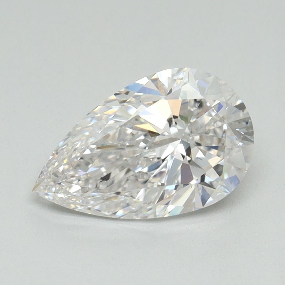 Loose Diamond - PEAR 1.63ct F VS2: Loose Diamond - PEAR 1.63ct F VS2 Source: This is a real non-mined Diamond that has been grown in a lab Shape: PEAR Carats: 1.63 Color: F Clarity: VS2 Certification: NONE Video: