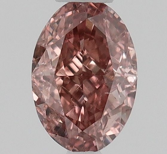 Loose Diamond - OVAL 0.24ct Fancy Deep Orangey Pink SI1: Loose Diamond - OVAL 0.24ct Fancy Deep Orangey Pink SI1 Source: Natural Shape: OVAL Carats: 0.24 Color: Fancy Deep Orangey Pink Certification: GIA Video: