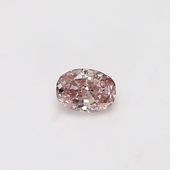 Loose Diamond - OVAL 0.15ct Fancy Orangey Pink SI2: Loose Diamond - OVAL 0.15ct Fancy Orangey Pink SI2 Source: Natural Shape: OVAL Carats: 0.15 Color: Fancy Orangey Pink Certification: GIA Video:
